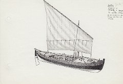 129-Gaeta - diffuso a Trieste e lungo la costa istriana-da modellino del Museo del Mare di Trieste